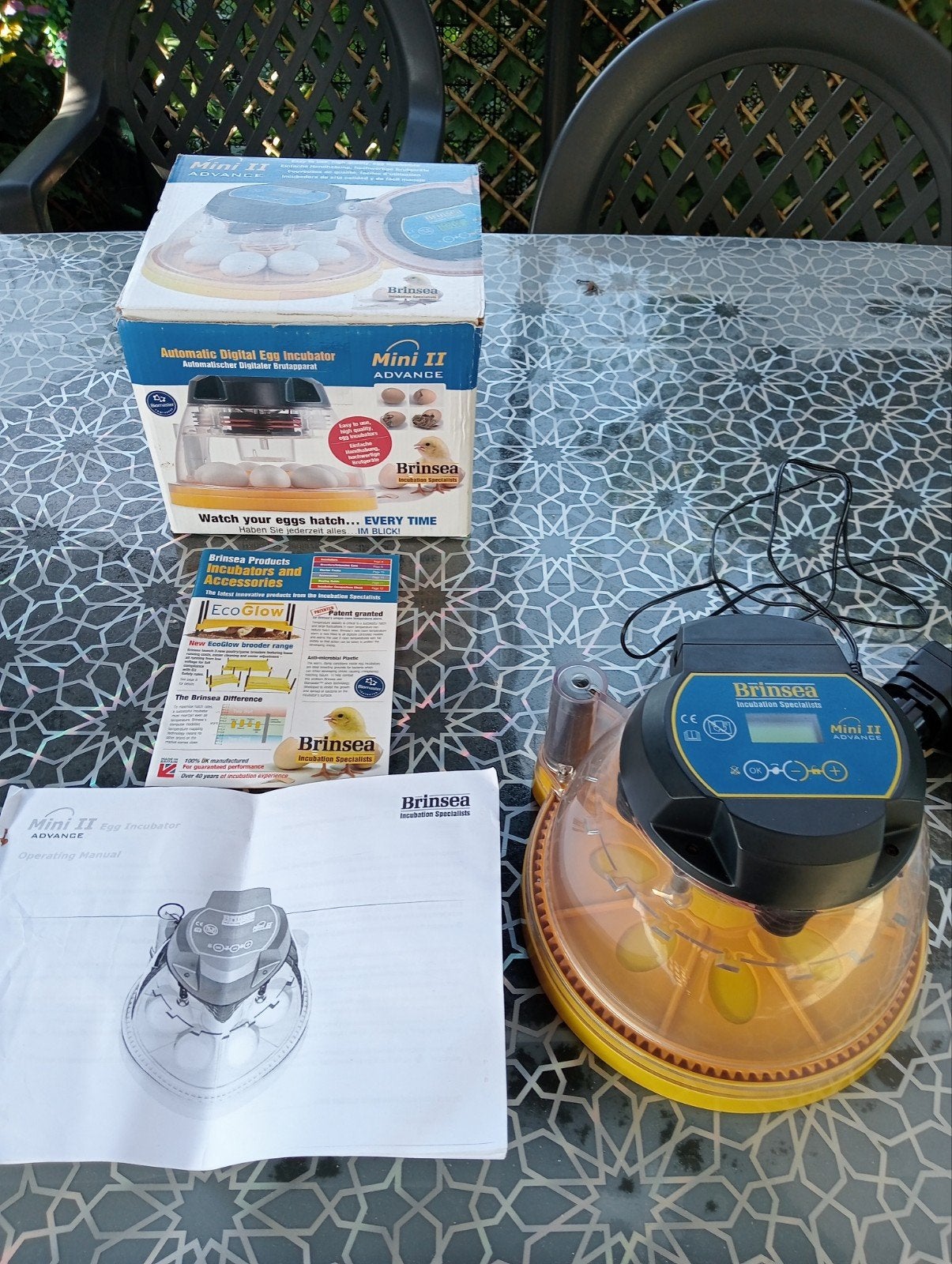 Incubateur Brinsea mini advance 2, Animaux & Accessoires, Enlèvement