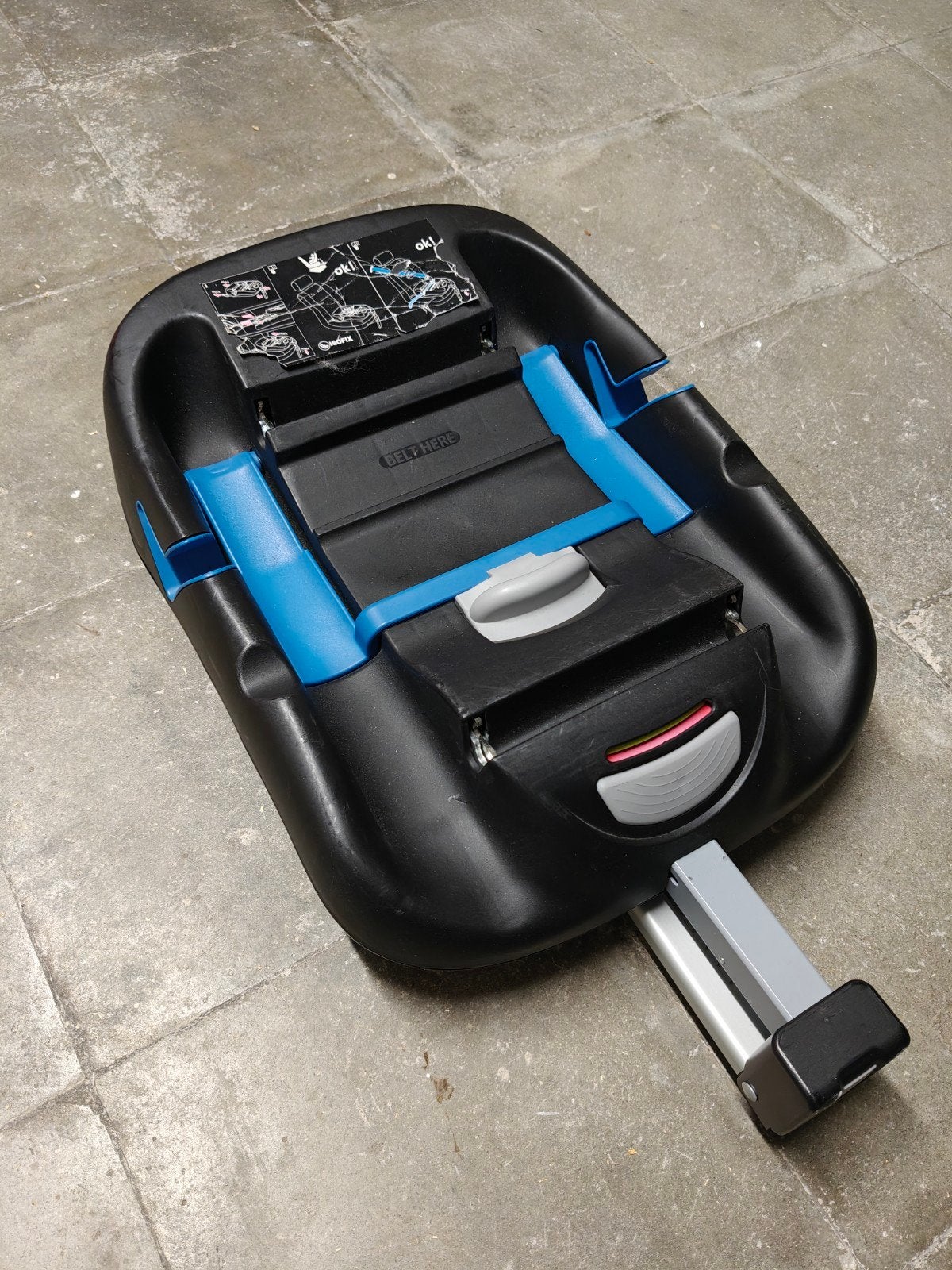 isofix base, Enlèvement, Isofix