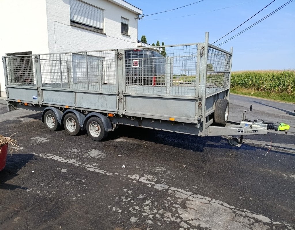 Aanhanger Ifor Williams LM 187 G - 3 assen - 3500 kg, Enlèvement, Utilisé