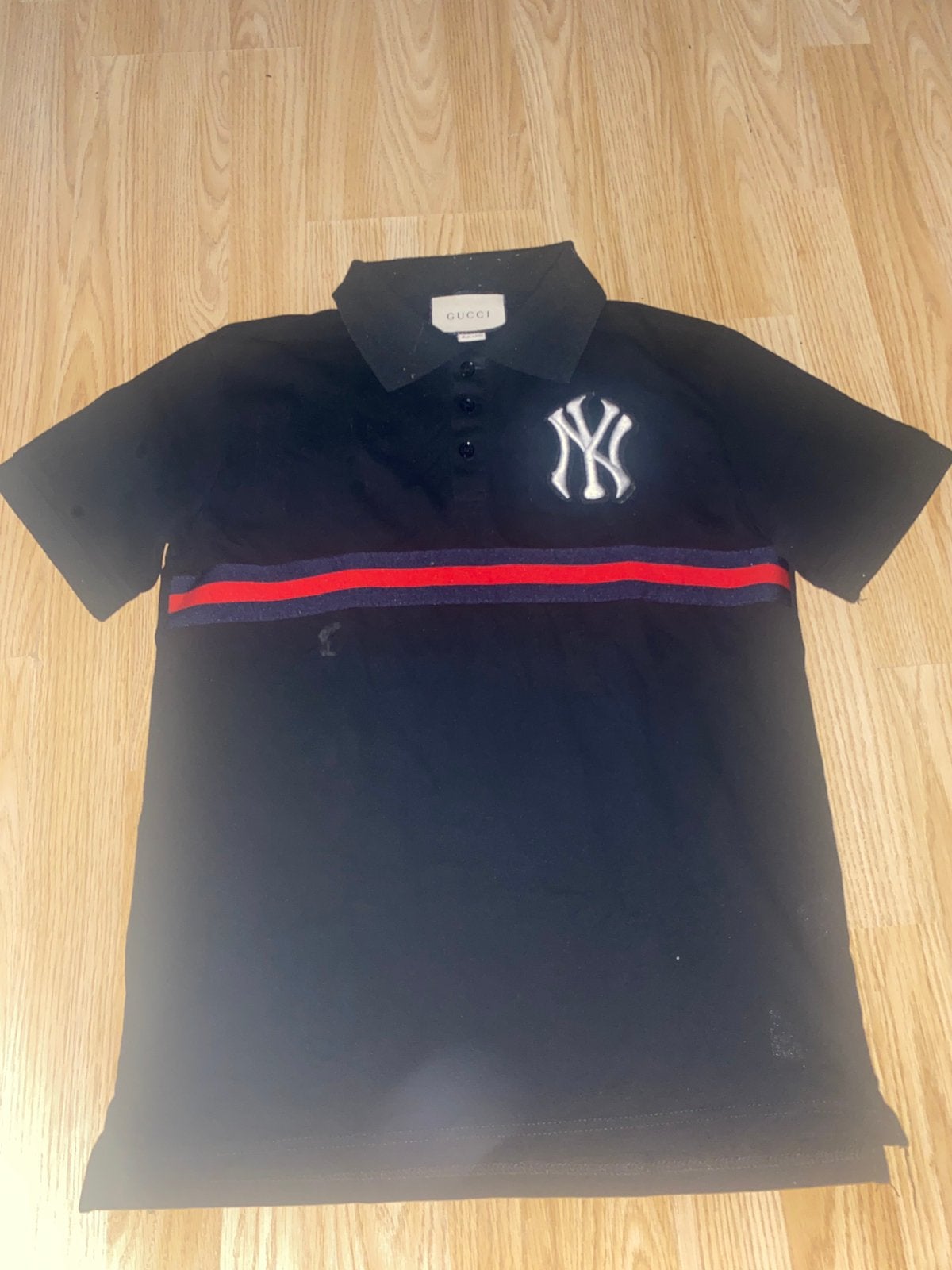 Polo Gucci, Enlèvement ou Envoi, Comme neuf, Taille 46 (S) ou plus petite, Noir