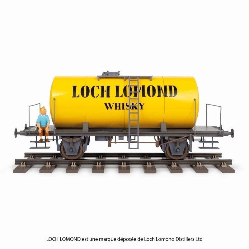 Loch Lomond Wagon Kuifje - Tintinimaginatio - 77cm - 40030, Ophalen of Verzenden, Kuifje, Nieuw, Beeldje of Figuurtje