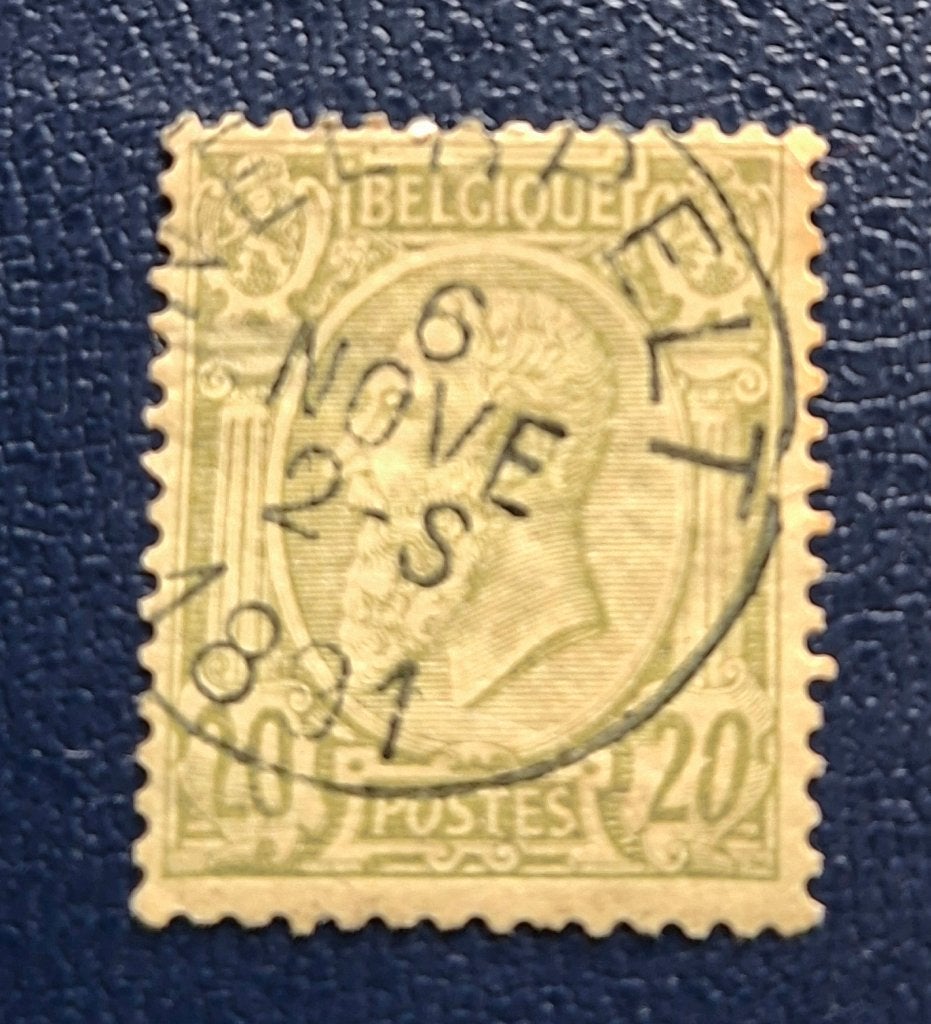 Timbre OBP 47 de Belgique, Enlèvement ou Envoi, Chefs d'Etat, Affranchi, Timbre-poste