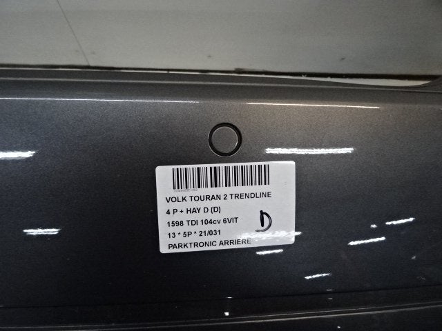 PARKEERSENSOR Volkswagen Touran (1T1 / T2) (01-2003/05-2010), Gebruikt, Volkswagen, Volkswagen AG, Kundenbetreuung@volkswagen.de