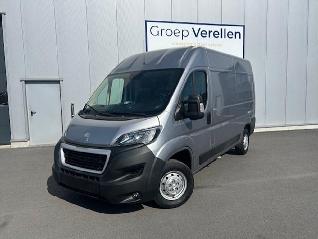 Peugeot Boxer L2H2 BlueHDI 140Pk, Auto's, Peugeot, 122 kW, Bedrijf, Zilver of Grijs, Te koop