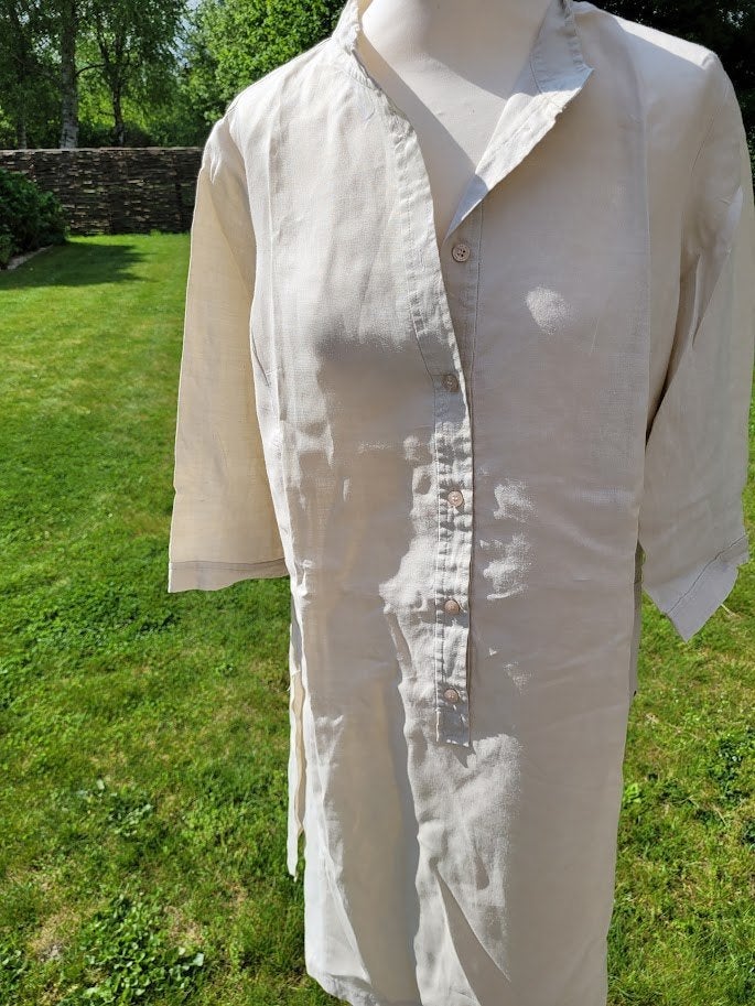 beige tuniek, Beige, Maat 42/44 (L), Ophalen of Verzenden, Zo goed als nieuw