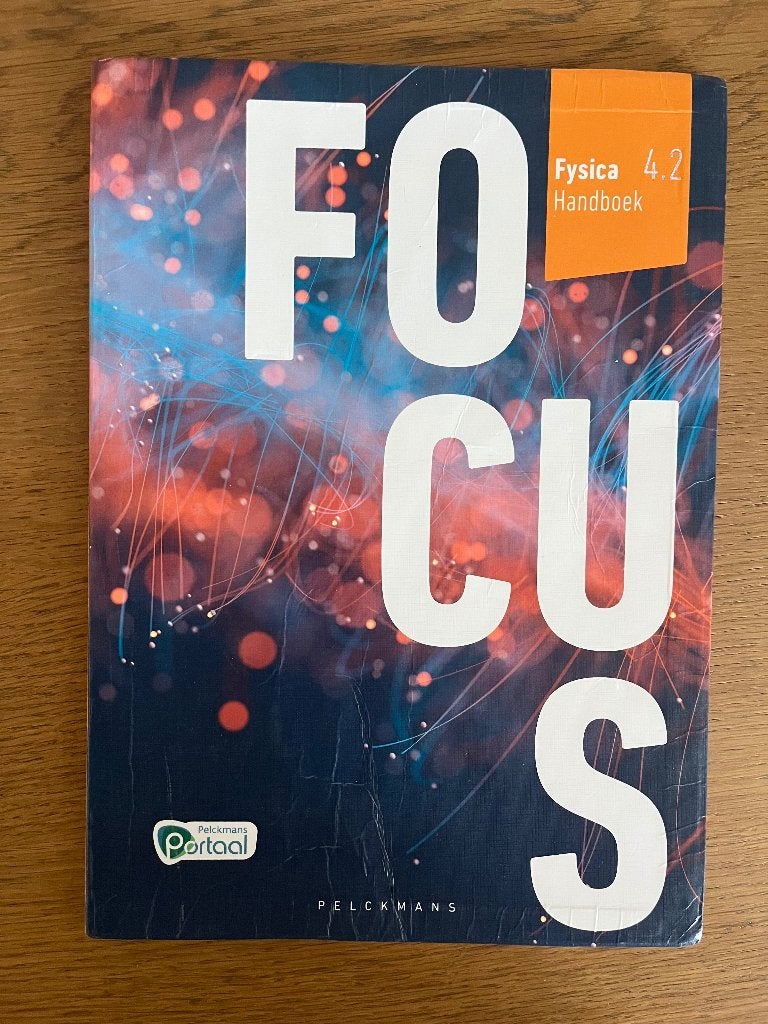 Focus 4.2 fysica, Boeken, Schoolboeken, Ophalen, Overige vakken, ASO, Pelckmans Portaal