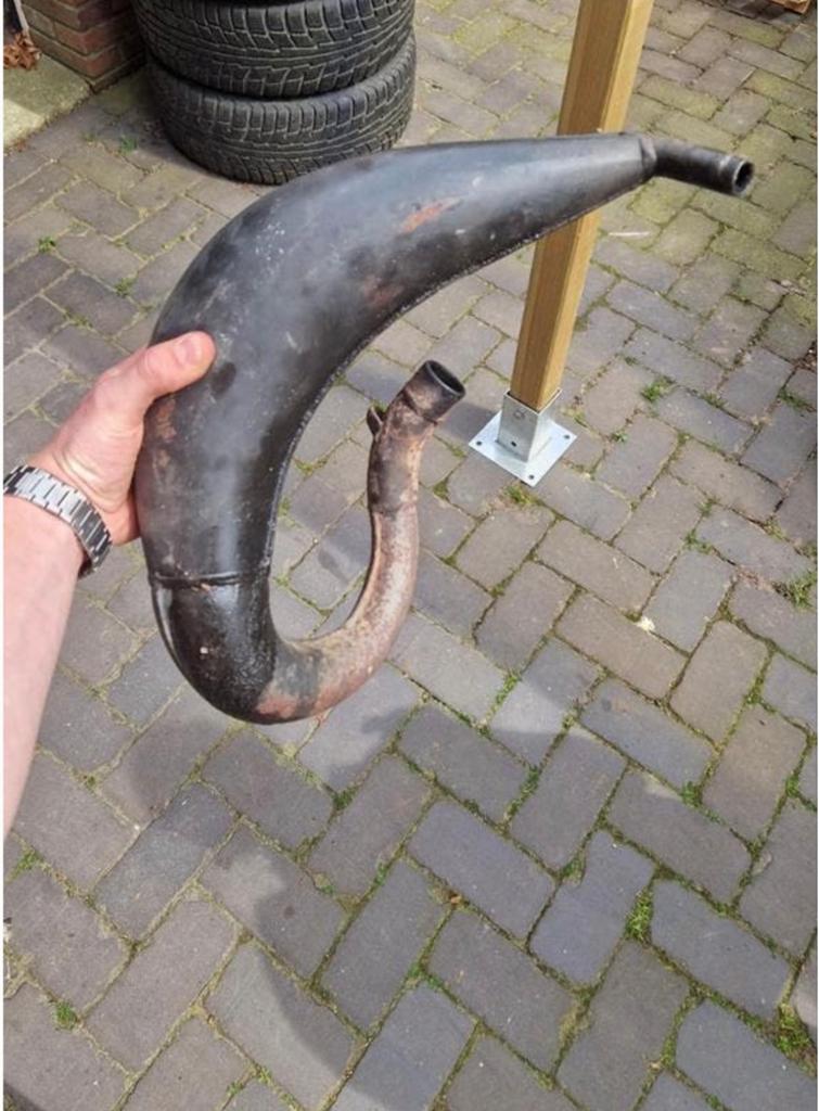 Uitlaat schakelbrommer, Ophalen, Zo goed als nieuw, Uitlaat