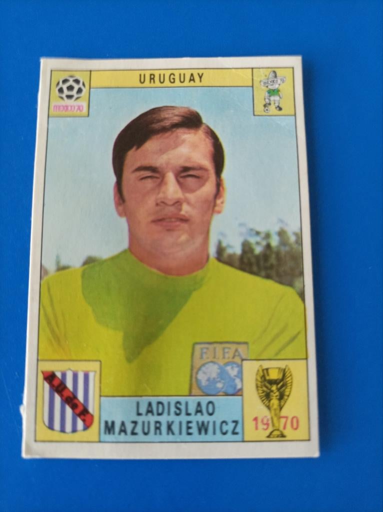 Panini Mexique 70-0 Uruguay Ladislao Mazurkiewicz, Enlèvement ou Envoi