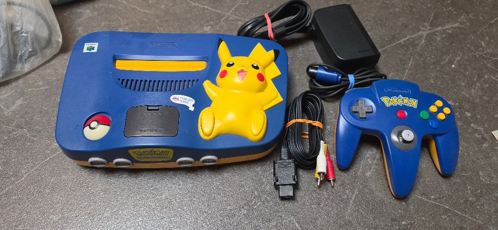 Nintendo 64 Pikachu, Enlèvement ou Envoi, Utilisé