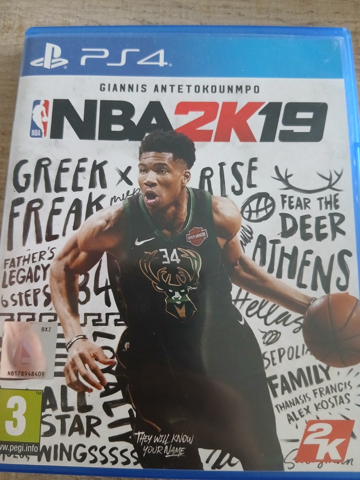 NBA 2K19 PS4, Enlèvement, Utilisé, Sport