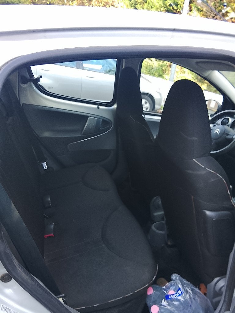 Citroën C1 2010 automaat, Auto's, Automaat, Euro 5, Zwart, 800 kg