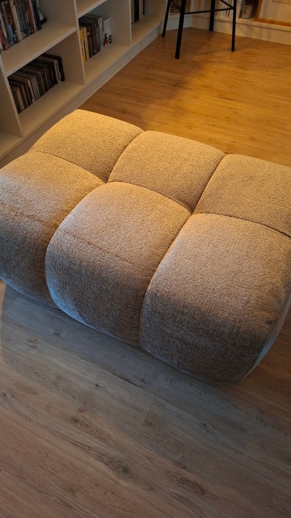 Grote poef merk VILMERS, Ophalen, Stof, Rechthoekig, 50 tot 75 cm