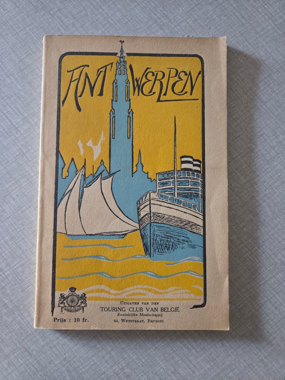 Antwerpen, Antiek en Kunst, Ophalen of Verzenden, Redactiecommissie van de Touring club van België