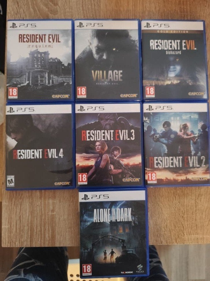 Lot de jeux Playstation 5, Enlèvement ou Envoi, 1 joueur, Comme neuf, À partir de 18 ans