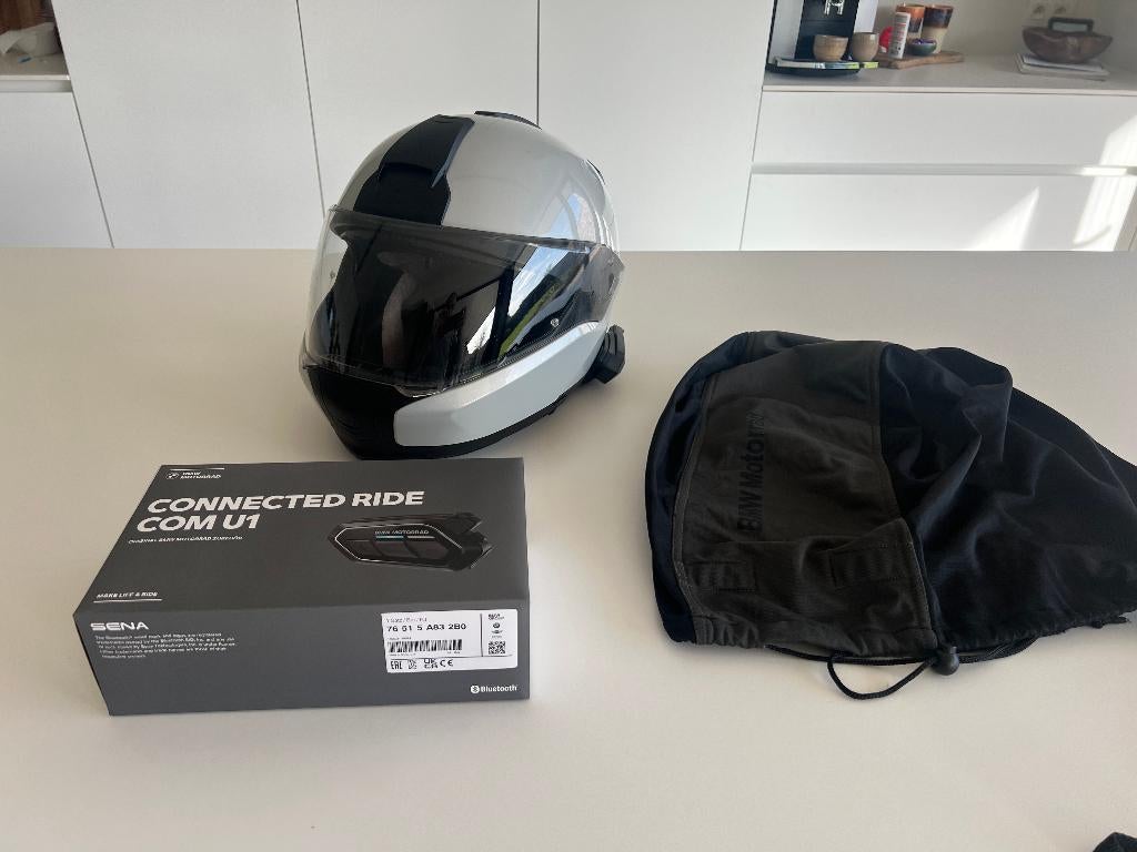 BMW system 6 Evo systeem helm Interocm U1 (nieuw), Motoren, Overige merken, Systeemhelm, Ophalen of Verzenden, S