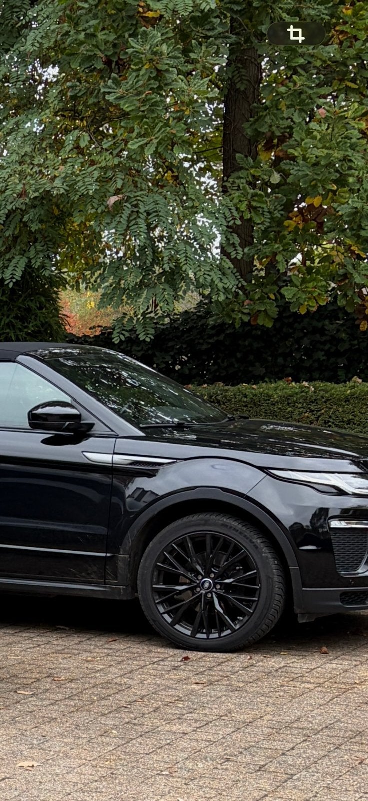 Zwart binnen en buiten, Auto's, Land Rover, Automaat, 4 zetels, Zwart, 4 cilinders