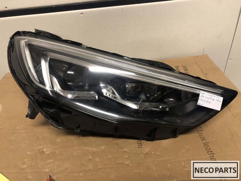 Opel insignia intelli lux full led vol led koplamp rechts xe, Auto-onderdelen, Gebruikt, -, -, Opel
