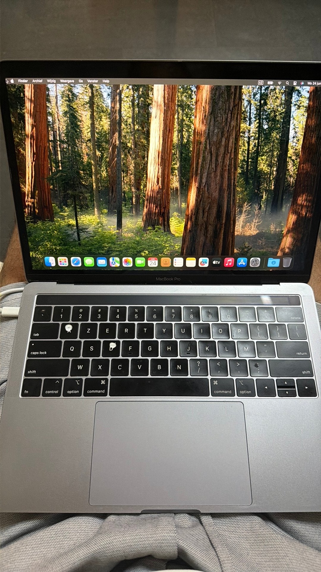 Macbook Pro 2019, 13 Inch 500GB, 16GB Ram, 13 inch, 512 GB, Ophalen of Verzenden, Zo goed als nieuw