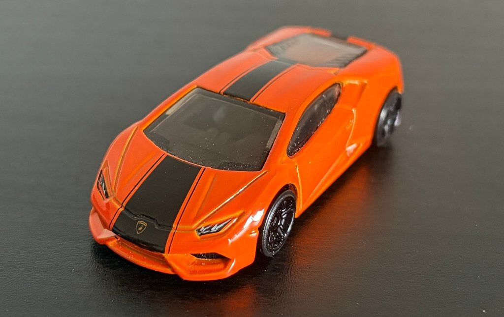 Zeldzame Hot Wheels Lamborghini Huracan LP610 1:64, Ophalen of Verzenden, Zo goed als nieuw, Auto