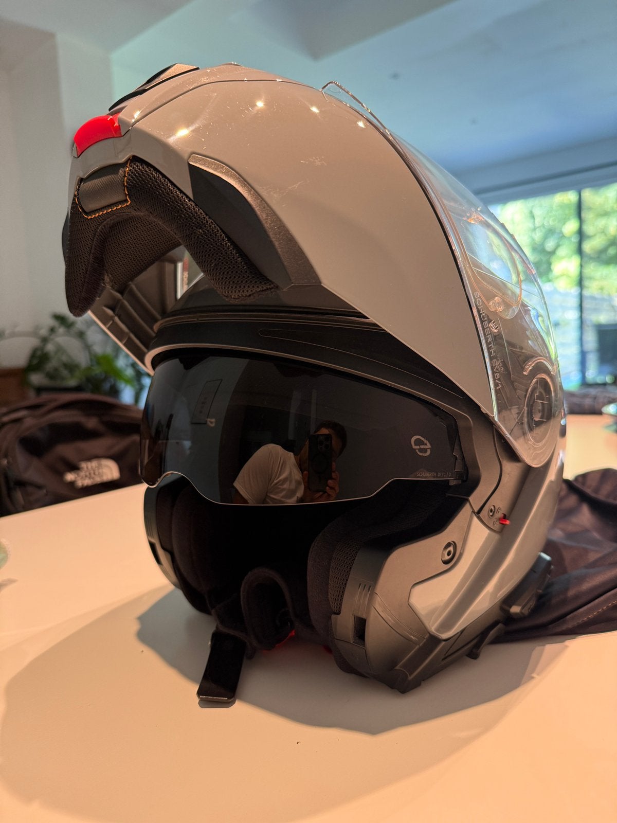 Schuberth C5 systeemhelm maat M, Ophalen of Verzenden, Systeemhelm