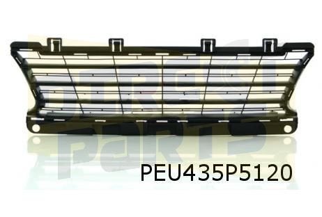 Peugeot 308 (11/13-10/17) voorbumpergrille midden onder Orig, Neuf, -, -, Avant
