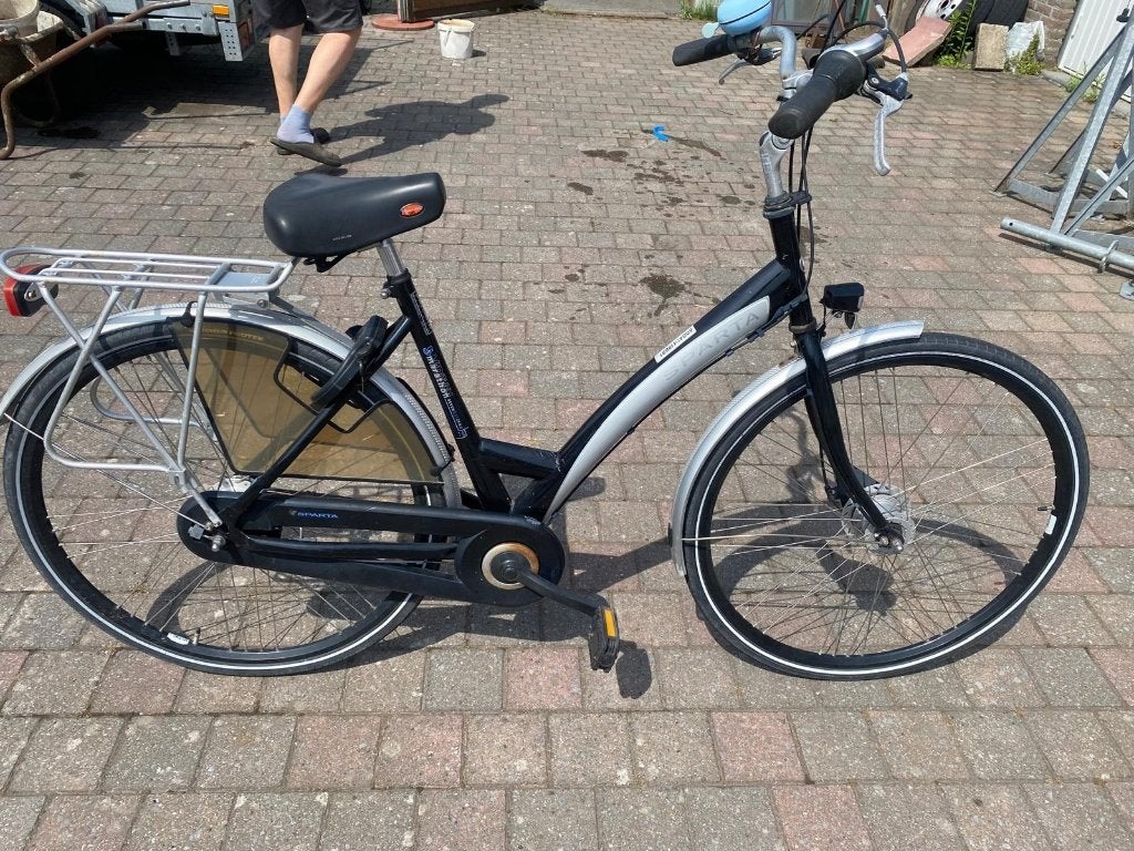 Damesfiets, Ophalen, Gebruikt, Trommelrem, Sparta