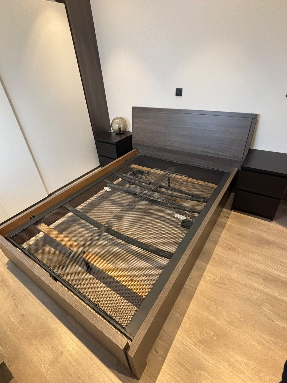 Auping bed – elektrisch verstelbaar – 140 cm breed, Huis en Inrichting, Ophalen, Zo goed als nieuw, 140 cm, Verstelbaar