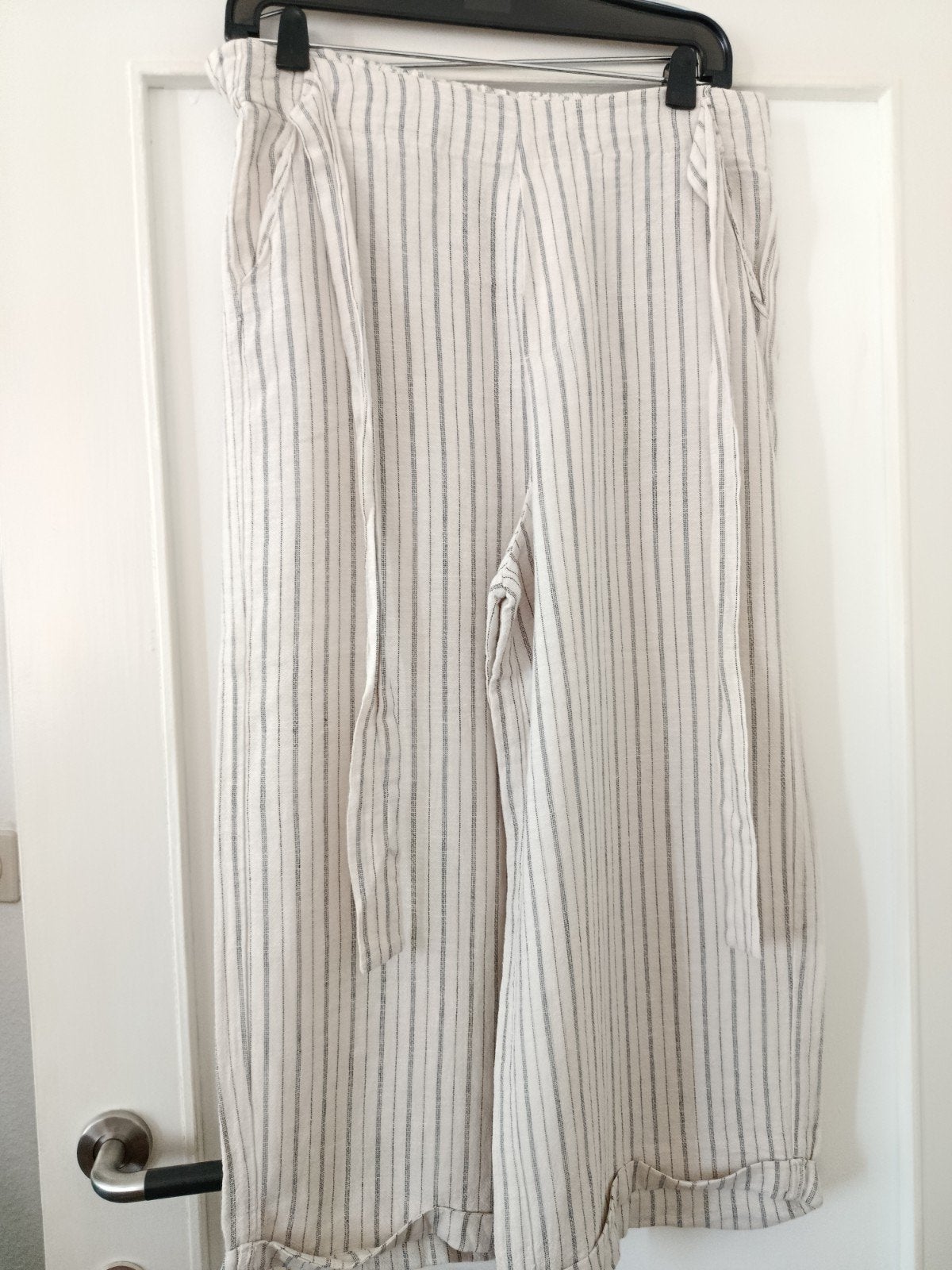 ESMARA, Pantacourt lin viscose TAILLE 42/44, Ophalen of Verzenden, Gedragen, Maat 42/44 (L), Grijs
