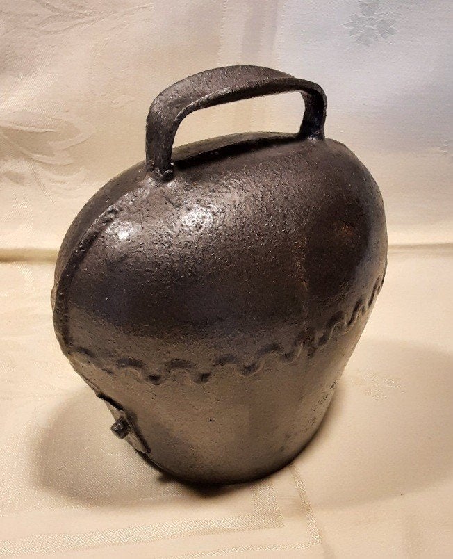 Ancienne grande cloche à vache, Enlèvement ou Envoi, Cuivre