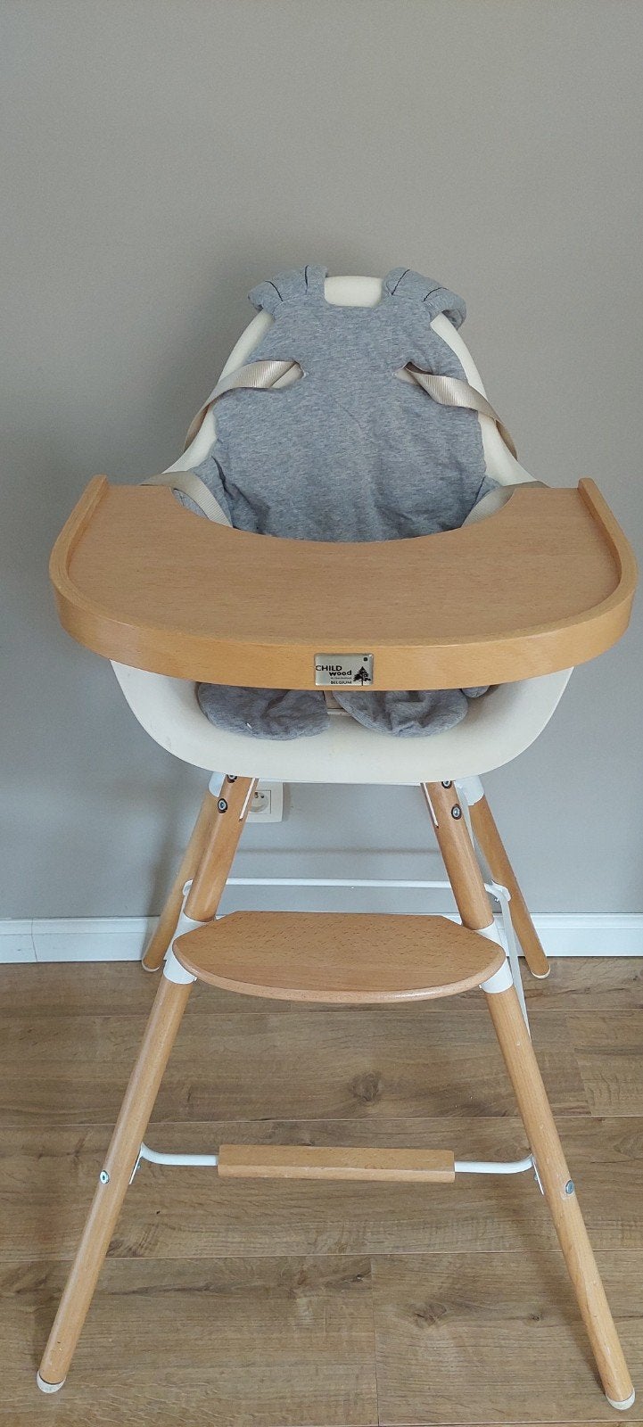 Childwood meegroeistoel met babykuip en toebehoren €100, Ophalen, Meegroeistoel