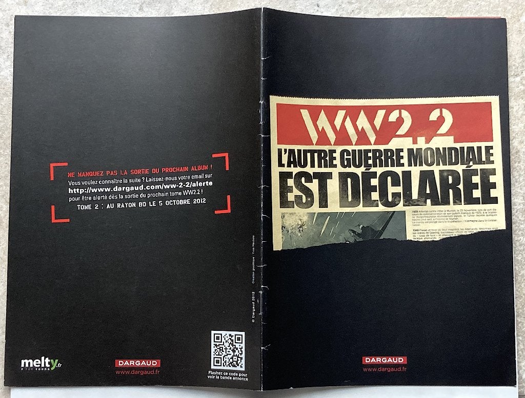 WW2.2 L'autre Guerre Mondiale est déclarée Boivin, Hervé, Livres, BD, Neuf, Une BD, Boivin, Hervé, Envoi