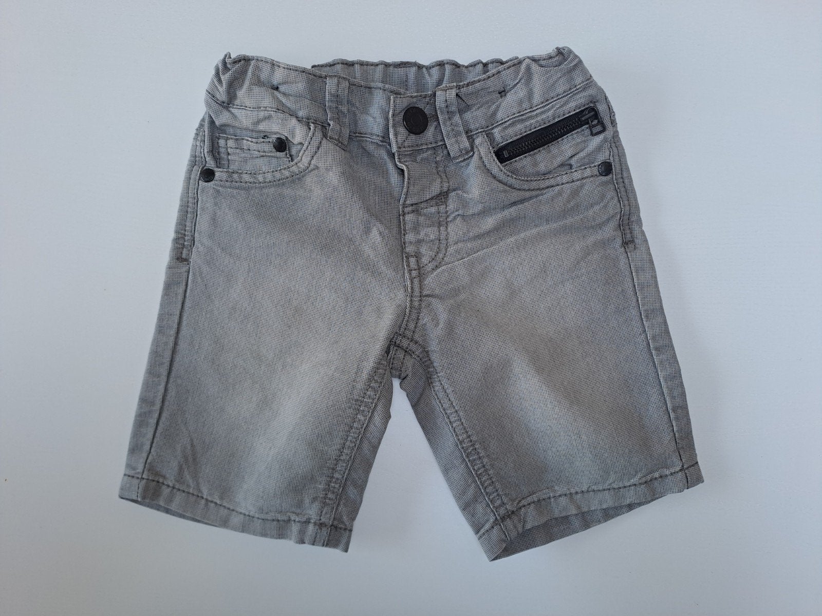 Mt 98 Wit zwart gewoven short, Broek, Ophalen of Verzenden, Jongen, Palomino