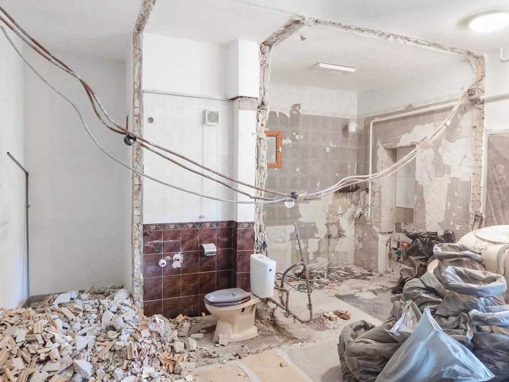 Travaux de rénovation, démolition & nettoyage - Déchets