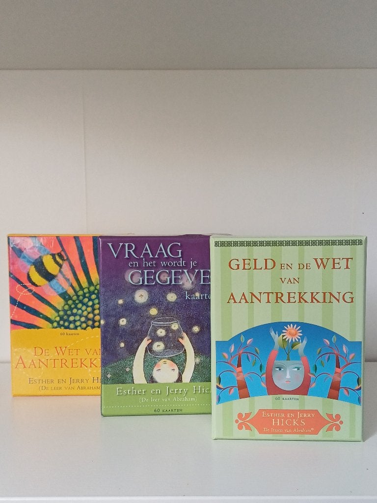 3x  Esther Hicks en Jerry Hicks, Boeken, Esoterie en Spiritualiteit, Gelezen, Esther Hicks en Jerry Hicks, Tarot of Kaarten leggen