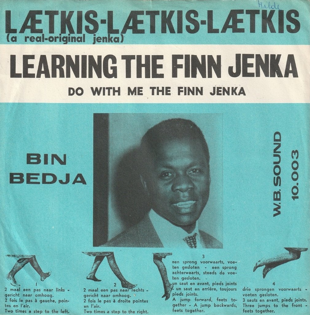 Bin Bedja - Laetkiss-laetkiss - Belpop, Cd's en Dvd's, Vinyl Singles, Gebruikt, 7 inch, Pop, Overige typen
