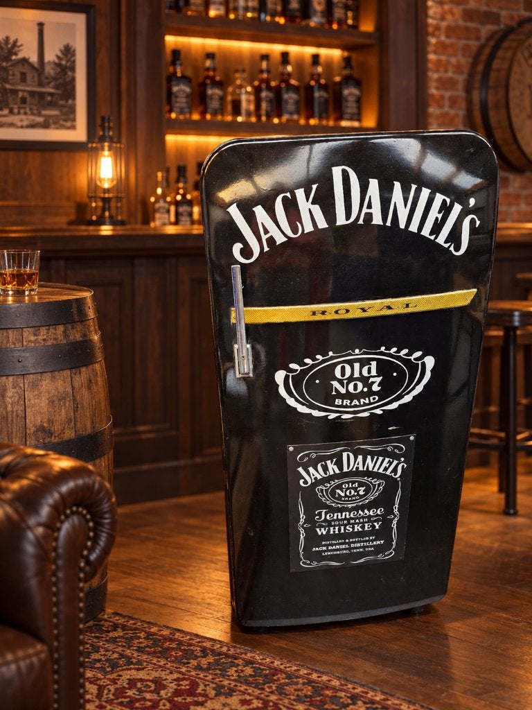 Jack Daniels Koelkast, Ophalen