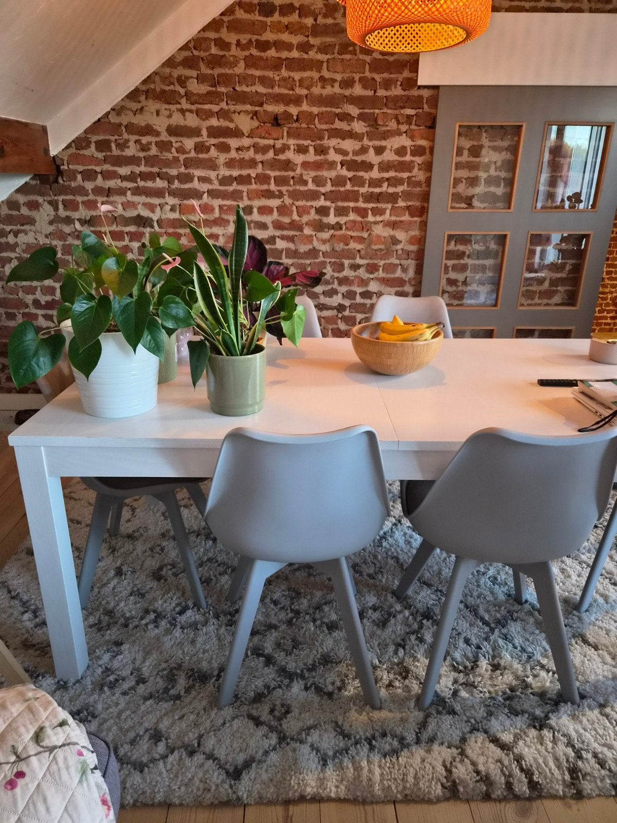 Eettafel met stoelen, Ophalen, Gebruikt, 50 tot 100 cm, Vijf personen of meer