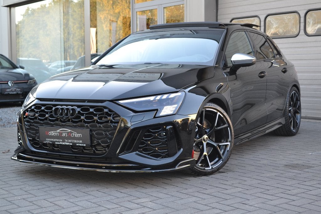 Audi RS3 Sportback 2,5 * 400 CV * Quattro * Pano, Autos, Cuir et Alcantara, Achat, Euro 6, Entretenue par le concessionnaire