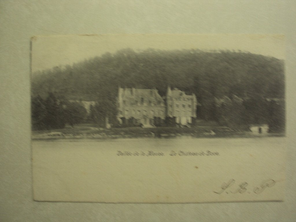 57287 - VALLEE DE LA MEUSE - LE CHATEAU DE DAVE - 2 FOTO'S, Verzenden