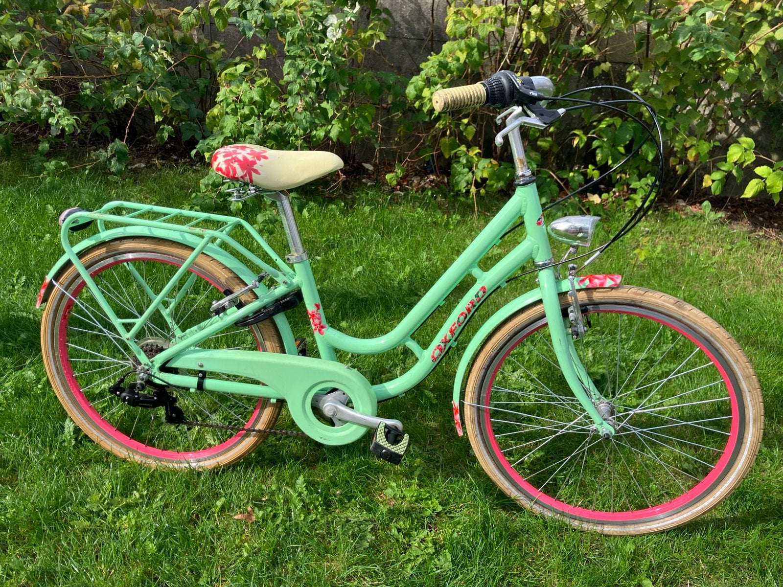 Oxford meisjesfiets 24 inch, Ophalen, Versnellingen, Schijfrem, Gebruikt