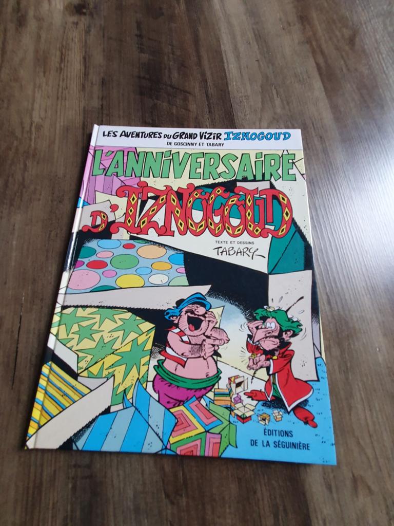 Les aventures du grand vizir iznogoud EO 1987, Enlèvement ou Envoi