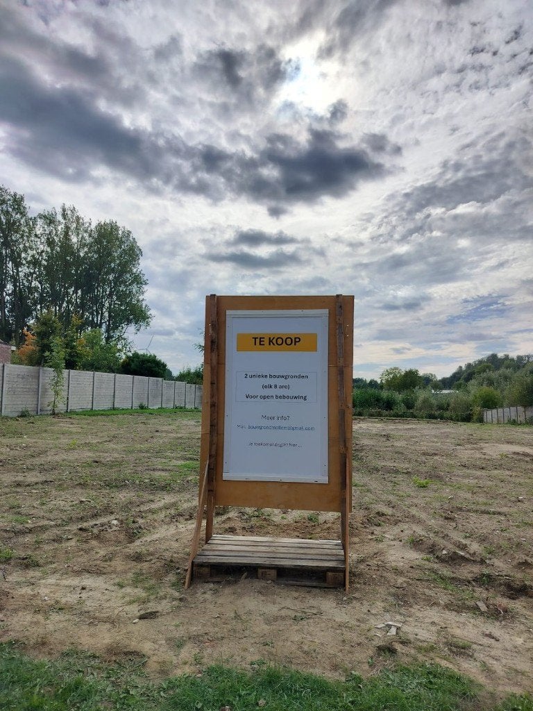 2 bouwgronden voor open bebouwing elk 8 are, Immo, Asse-Walfergem, Verkoop zonder makelaar, 500 tot 1000 m²