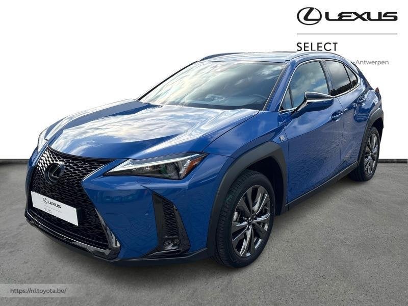 Lexus UX F SPORT Design, Auto's, Lexus, Automaat, https://public.car-pass.be/vhr/73aba5fe-f7a2-475c-a358-b51e9d0ffc63, Zwart, Blauw
