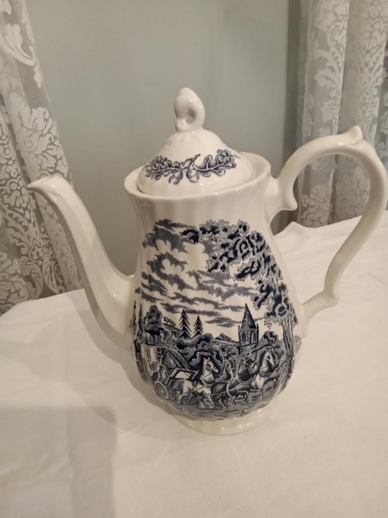 Engelse koffiepot. Myott Royal Mail., Antiek en Kunst, Ophalen of Verzenden
