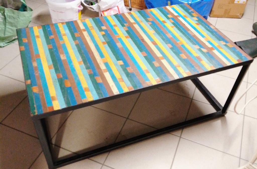 Table basse Maisons du Monde, Métal, Moins de 50 cm, 50 à 100 cm, Enlèvement