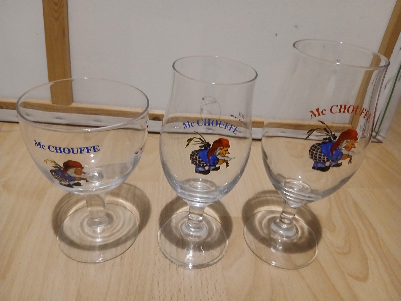 la chouffe Mc chouffe glazen, Verzamelen, Ophalen