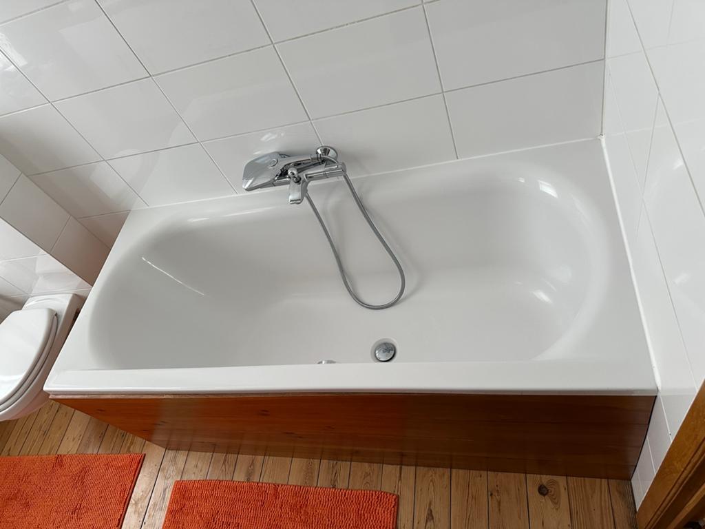 Baignoire sur pieds Duscholux 170x75, Enlèvement, Utilisé, Avec baignoire
