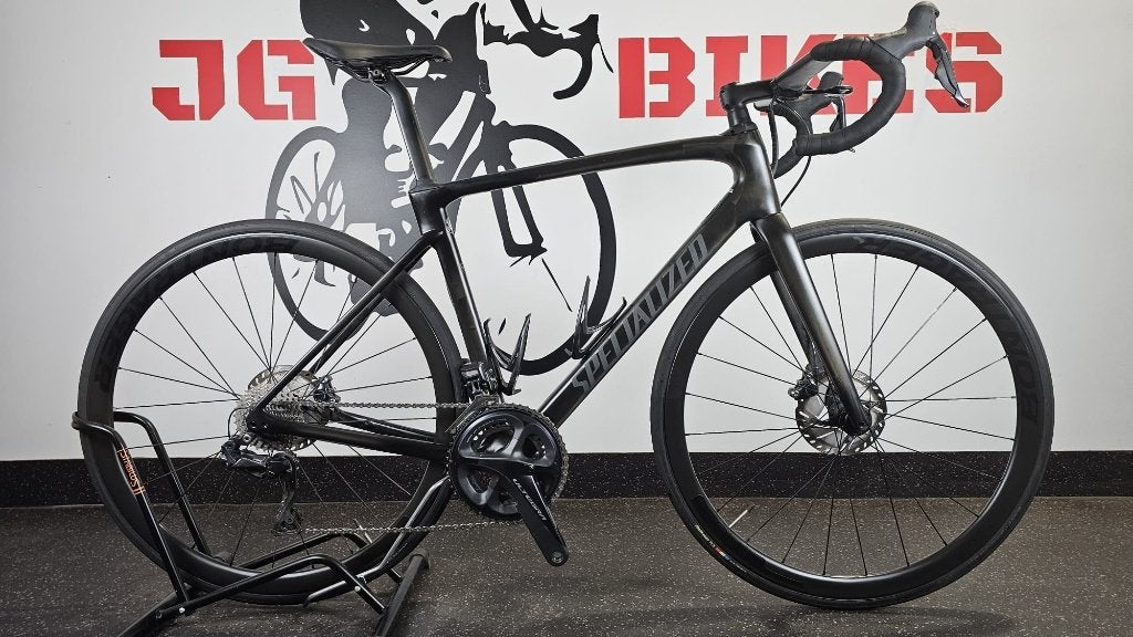 vélo route Specialized Roubaix Comp Disc Di2+Roues Carbone, Enlèvement, Comme neuf