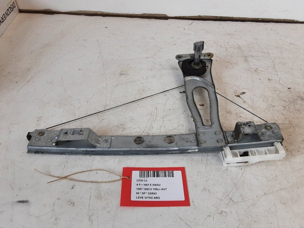 MECANISME VITRE ARRIÈRE GAUCHE Citroën C3 (FC / FL / FT), Citroën, Kontakt-citroen@citroen.com, Utilisé, Citroën Deutschland GmbH