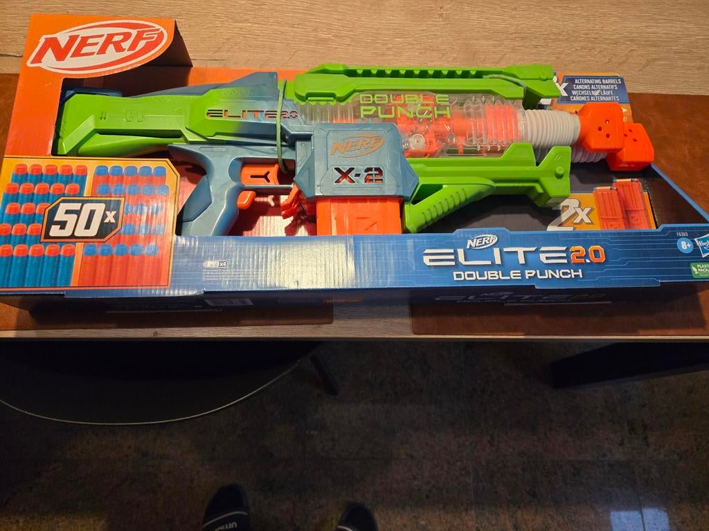 Nerf speelgoedgeweer Elite 2.0 doublepunch, Ophalen